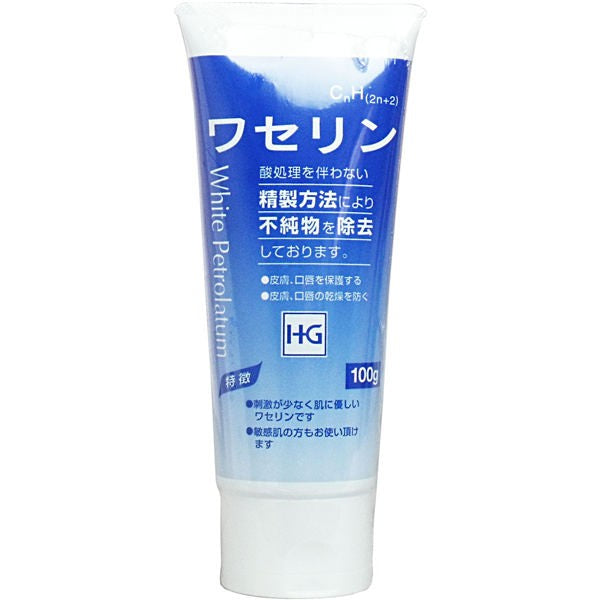 【送料無料】大洋製薬 皮膚保護ワセリンHG チューブ 100g入JANCODE4975175023726