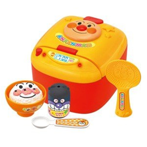 【送料無料】ごはんがたけたよ！アンパンマンのすいはんきセットJANCODE4975201180690