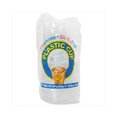 【送料無料】DN　プラスチックカップ200ML　10PJANCODE4975810180111