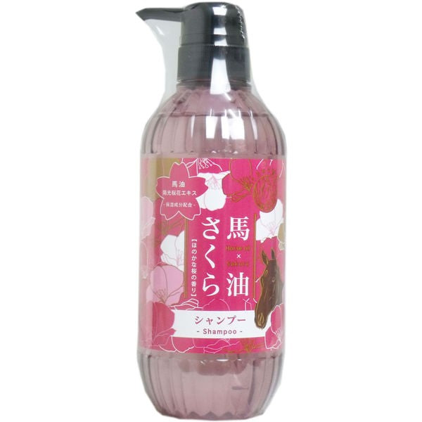 【送料無料】フェニックス 馬油さくら シャンプー 500mLJANCODE4976551108716