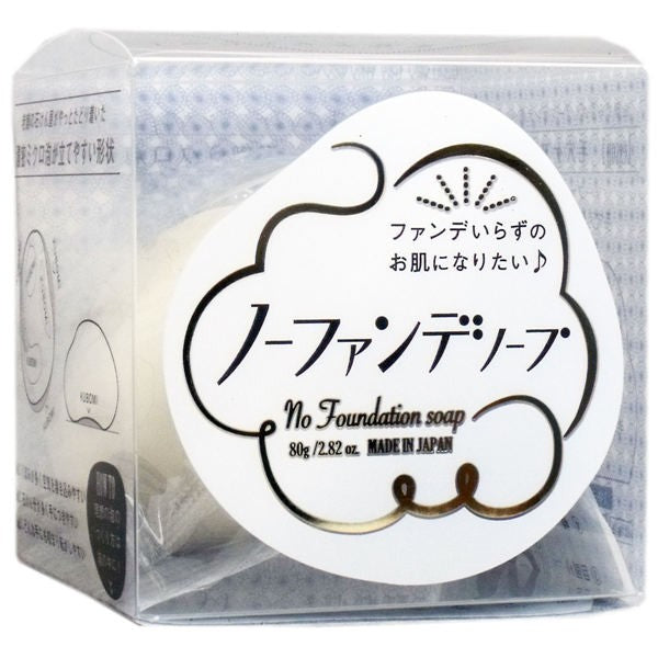 【送料無料】ペリカン石鹸 ノ-ファンデソープ 洗顔石けん 80gJANCODE4976631210940