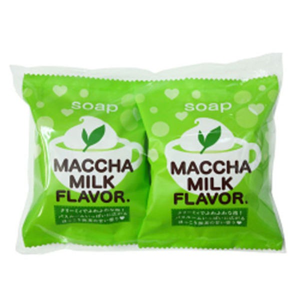 【メール便送料無料】ペリカン石鹸 プチベリィ ソープMM 抹茶ミルクの香 80g×2個セットJANCODE4976631477787