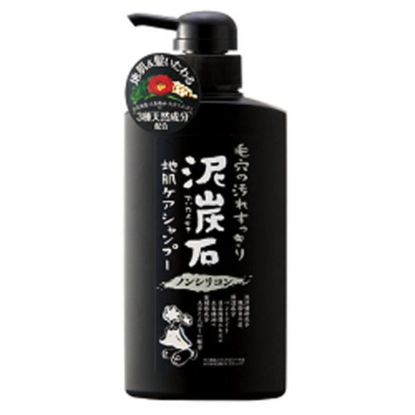 【送料無料】ペリカン石鹸 泥炭石 ノンシリコン 地肌ケアシャンプー 500mLJANCODE4976631649252