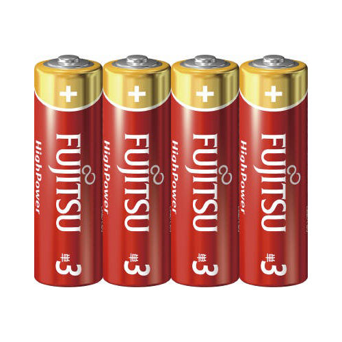 【メール便送料無料】富士通ハイパワー単3　4個LR6FH（4S）JANCODE4976680274504