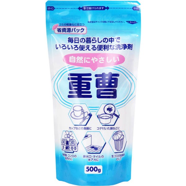 【送料無料】マルフクケミファ 自然にやさしい重曹 500gJANCODE4978022386159