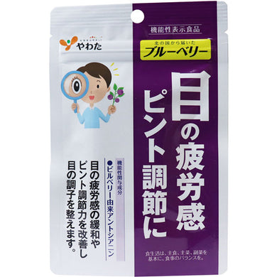 【メール便送料無料】やわた 北の国から届いた ブルーベリー 1ヶ月分 30粒入JANCODE4980901211643