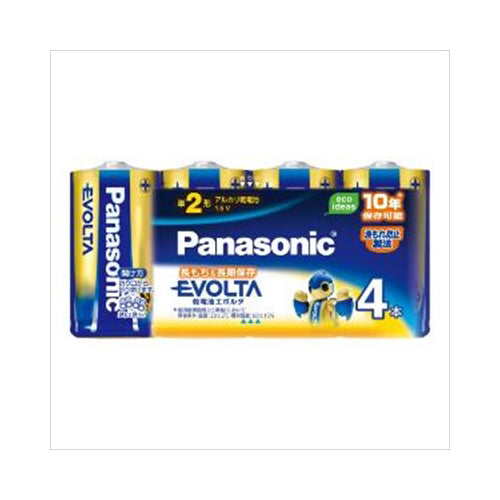 【メール便送料無料】エボルタ単2＊4P　LR14EJ／4SWJANCODE4984824811331
