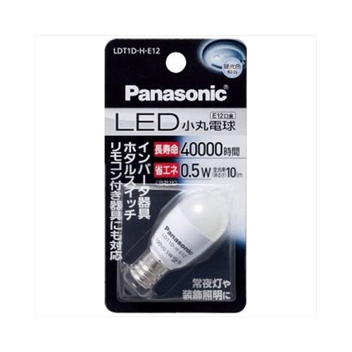 【メール便送料無料】LED電球　小丸電球タイプLDT1DHE12JANCODE4984824905337