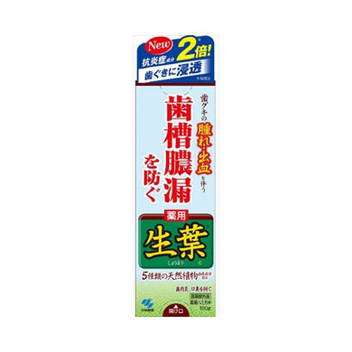 【送料無料】薬用ハミガキ生葉　100GJANCODE4987072008041