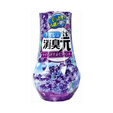 【送料無料】トイレの消臭元やすらぎそよぐラベンダー400ML　JANCODE4987072029619