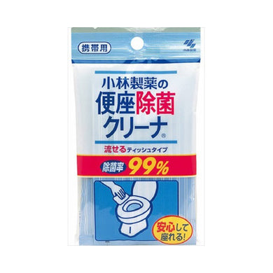 【メール便送料無料】小林製薬 小林製薬の便座除菌クリーナー 携帯用 10枚入JANCODE4987072401507