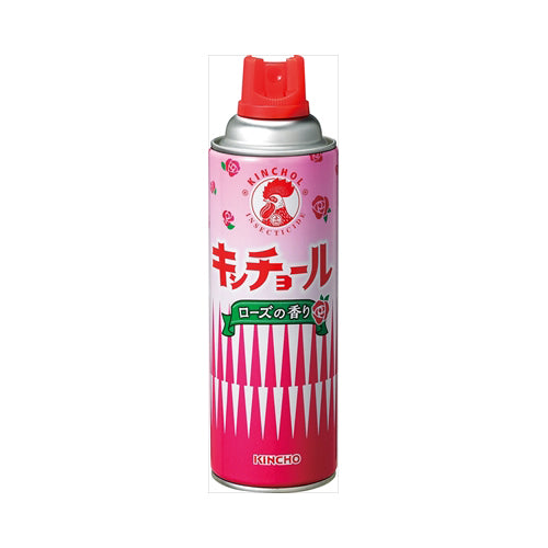 【送料無料】大日本除虫菊(金鳥) キンチョール　ローズの香り　450mLJANCODE4987115101203
