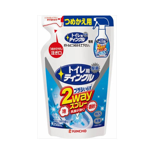 【送料無料】トイレ用ティンクル直射・泡スプレー替え250ML　JANCODE4987115854642