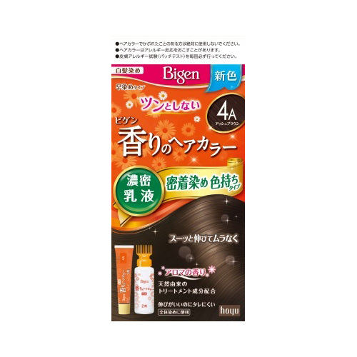 【送料無料】ビゲン　香りのヘアカラー　乳液　4AJANCODE4987205052491