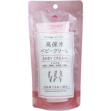 【メール便送料無料】アサヒグループ食品 和光堂 ミルふわ 高保水ベビークリーム 顔・からだ用 70gJANCODE4987244193544
