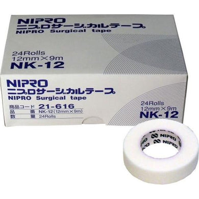 【送料無料】ニプロ ニプロ　サージカルテープ　NK-12　12mm×9m　業務用24巻入JANCODE4987458216169