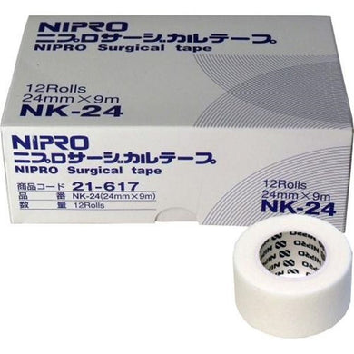 【送料無料】ニプロ ニプロ　サージカルテープ　NK-24　24mm×9m　業務用12巻入JANCODE4987458216176
