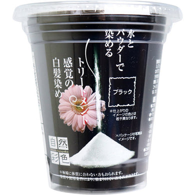 【送料無料】自然彩色 白髪染め 染美A ナチュラルブラック 30gJANCODE4989933901935
