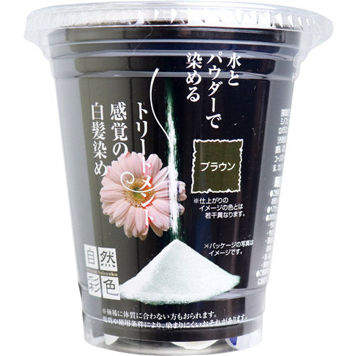 【送料無料】自然彩色 白髪染め 染美A ナチュラルブラウン 30gJANCODE4989933901997