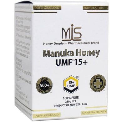 【送料無料】MIS マヌカハニー UMF15+ 250g入JANCODE9421904179059